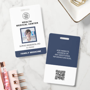 Doctor Nurse Healthcare Professional Security ID Badge