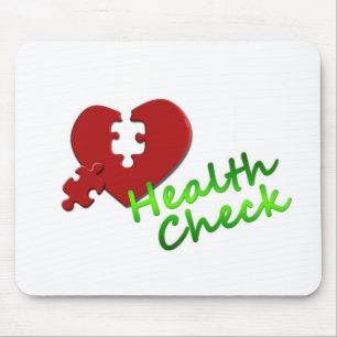 Doctor Nurse Medical Office Business Peace Love Mouse Pad
