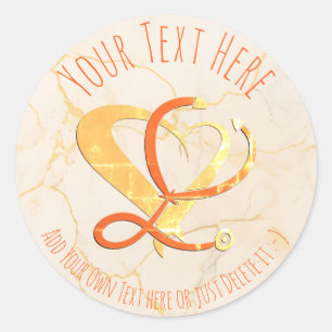 Doctor, nurse, paramedic, emergency gift template classic round sticker