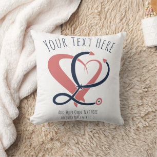 Doctor, Nurse, Paramedic, Emergency. Gift Template Cushion