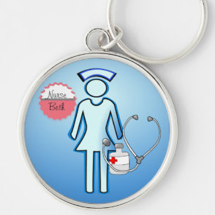 Doctor Nurse Sports Medicine Peace Love Destiny Key Ring