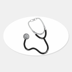 Doctor Nurse Sports Medicine Peace Love Destiny Oval Sticker