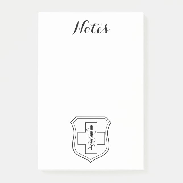 Doctor Nurse Sports Medicine Peace Love Destiny Post-it Notes (Front)