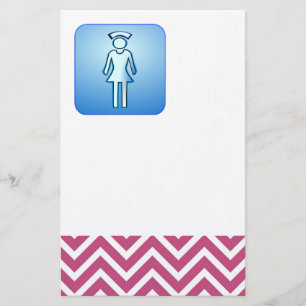 Doctor Nurse Sports Medicine Peace Love Destiny Stationery