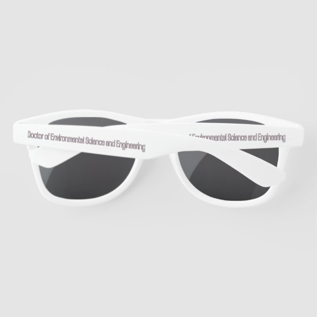 Doctor of Environmental Science and Engineering Sunglasses (Back)