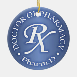 Doctor of Pharmacy Ceramic Tree Decoration