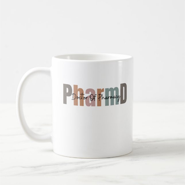 Doctor Of Pharmacy Coffee Mug (Left)