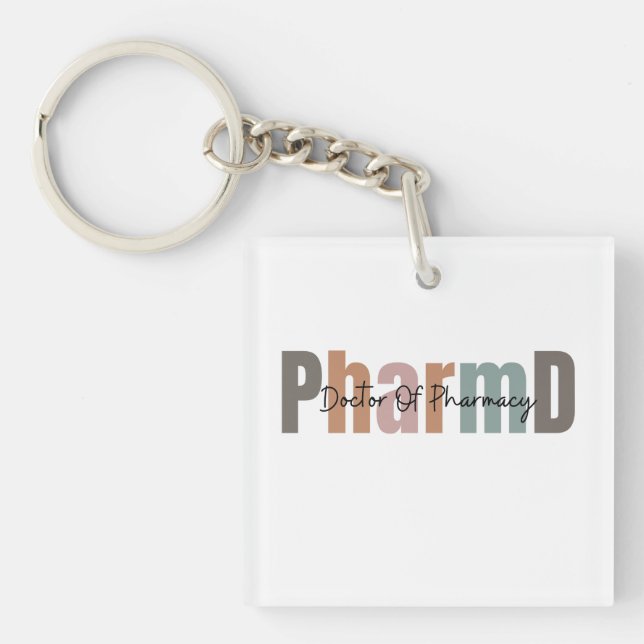 Doctor Of Pharmacy Key Ring (Front)