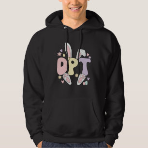 Doctor Of Physical Therapy Easter Bunny DPT Easter Hoodie