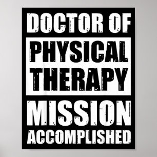 Doctor of physical therapy graduation dpt grads dp poster