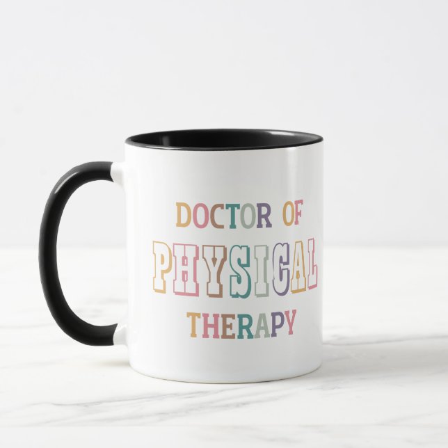 Doctor of Physical Therapy Mugs & Cups (Left)