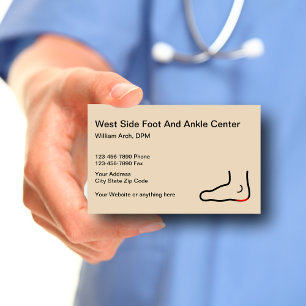 Doctor Of Podiatry Office Business Card