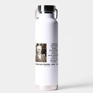 Doctor Of The Future Give No Medicine Prevention Water Bottle
