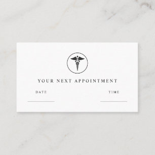 Doctor Office Appointment Card