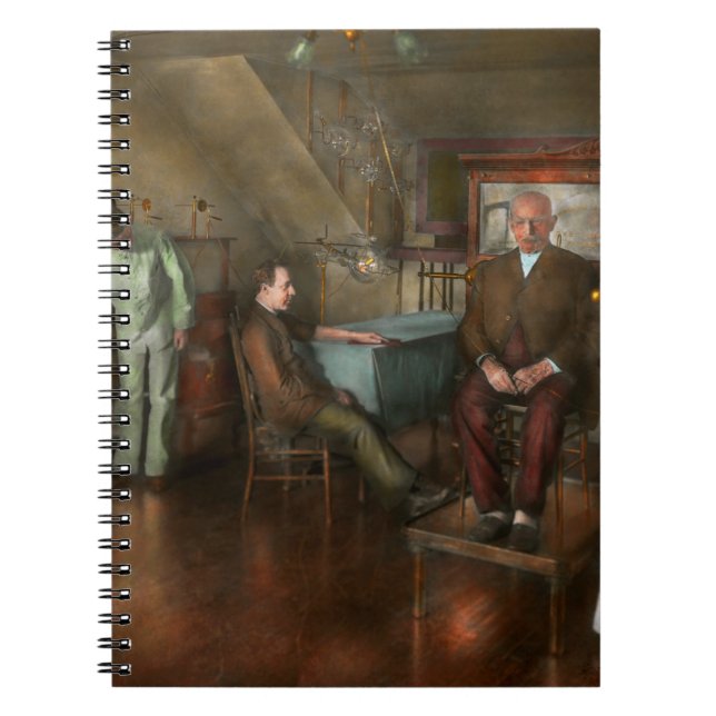 Doctor - Old fashioned influence - 1905-45 Spiral Notebook (Front)