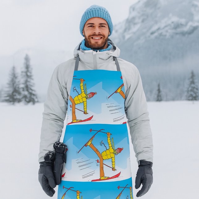 Doctor On Skis Apron (Creator Uploaded)