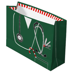Doctor or Nurse Christmas Gift Bag