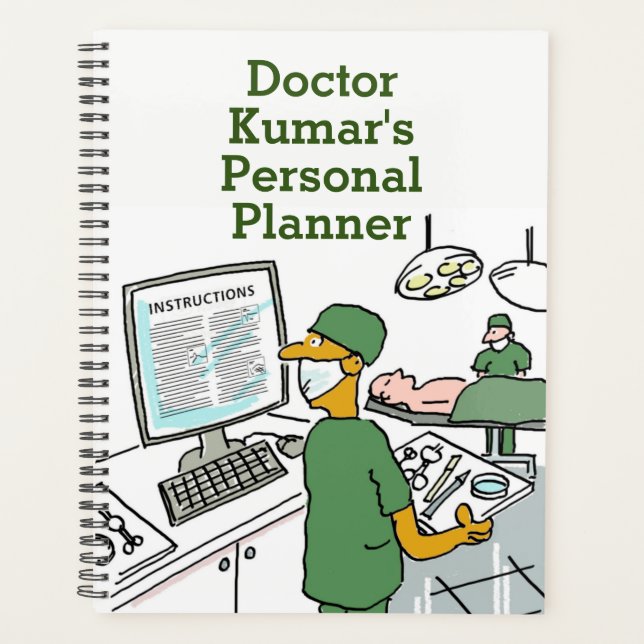 Doctor or Surgeon Medical Planner (Front)
