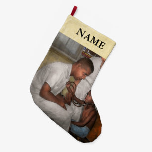 Doctor - Paediatrician - From the heart 1942 Large Christmas Stocking