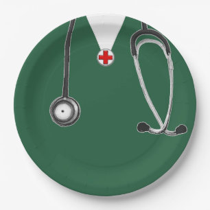 Doctor Party Paper Plate