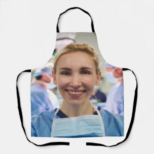 Doctor Photo Customize Personalize Apron