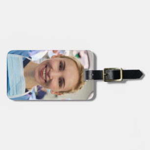 Doctor Photo Customize Personalize Luggage Tag