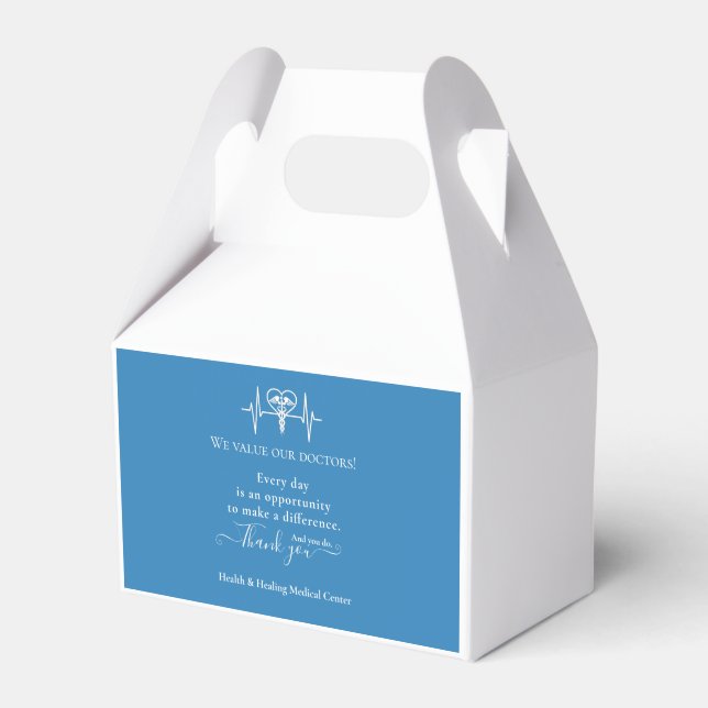 Doctor Physician Appreciation Week Day Bulk Favour Favour Box (Front Side)
