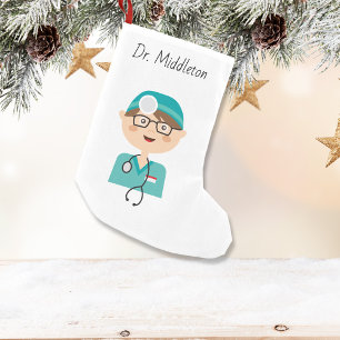 Doctor - Physician - Medical Assistant Small Christmas Stocking