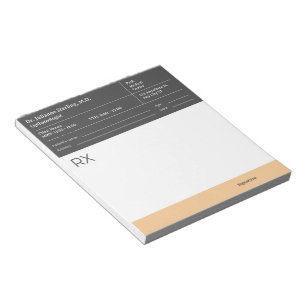 Doctor Prescription Notepad,Doctor nurse writing  Notepad