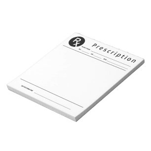 Doctor Prescription Notepad – Editable Doctor RX 