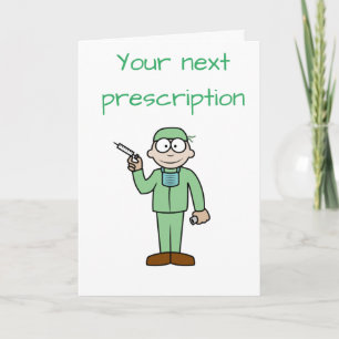 DOCTOR RETIRES WITH *DAILY DOES OF RELAXATION" RX CARD