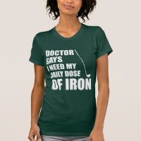Doctor Says Daily Dose Of Iron (ON DARK)