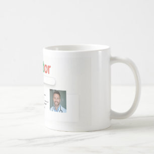 Doctor Search Style Custom Name Mug – Personalized