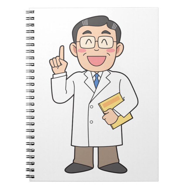Doctor Spiral Notebook (Front)