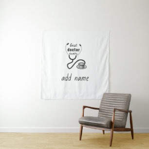 Doctor Stethoscope Physician Medical Customised Tapestry