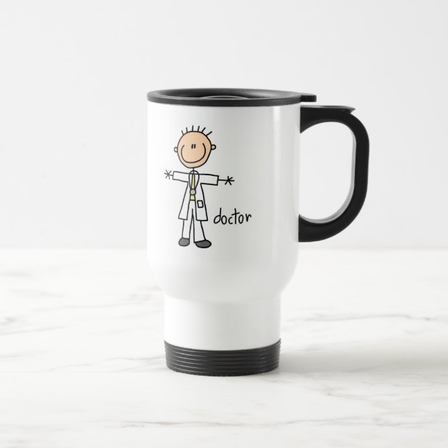 Doctor Stick Figure Mug (Right)