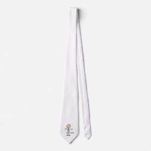 Doctor Stick Figure Tie