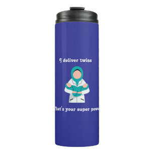 Doctor Super Power Twin Delivery Thermal Tumbler
