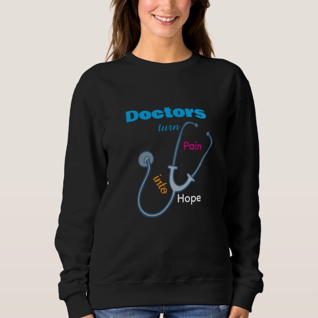 Doctor T‑Shirt Sweatshirt – Smart Comfort,  (Front)