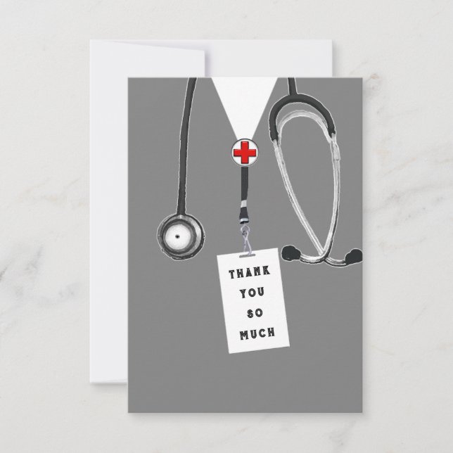 Doctor Thank You Card (Front)