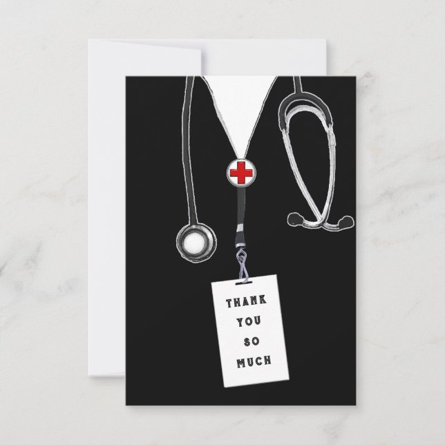 Doctor Thank You Card (Front)