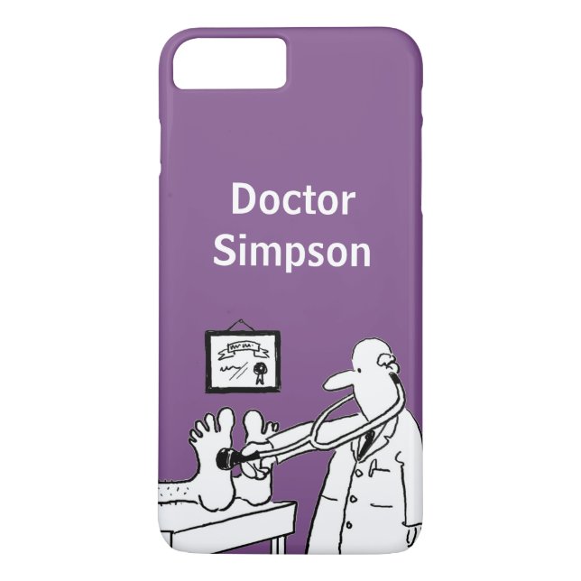 Doctor Theme Cartoon Case-Mate iPhone Case (Back)