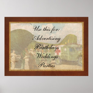 Doctor - Transferring the wounded Poster