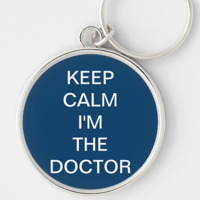 Doctor Who Inspired Keychain (Front)