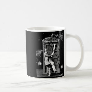 Doctor Who Peter Davison Cricket Tardis 1981 Tank Coffee Mug