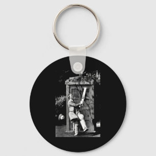 Doctor Who Peter Davison Cricket Tardis 1981 Tank  Key Ring