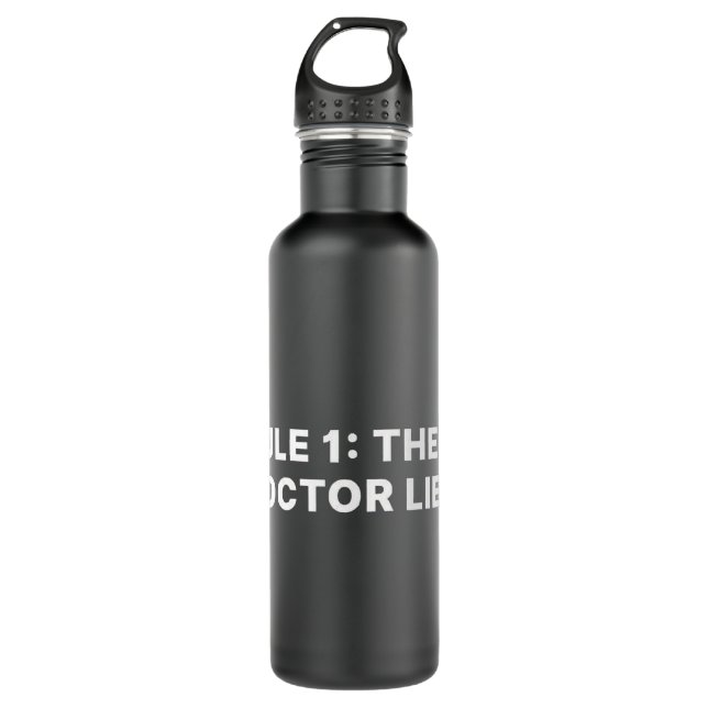 Doctor Who Quote     710 Ml Water Bottle (Front)