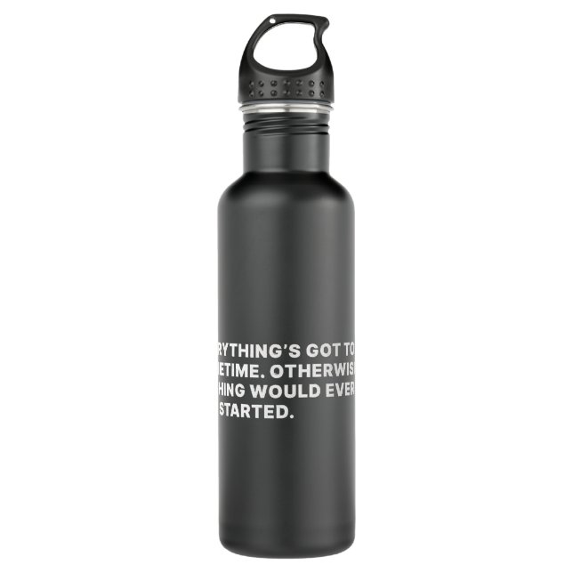 Doctor Who Quote         710 Ml Water Bottle (Front)