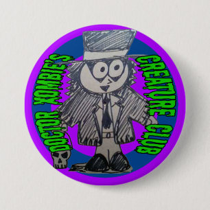 Doctor Xombie's Creature Club Button