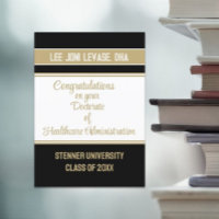  Doctorate of Healthcare Administration grad card 